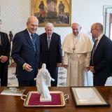 Church leaders and the Pope 