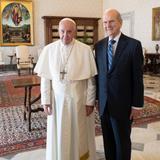 Pope and president Nelson