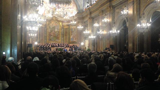 Basilica dei Santi Giovanni e Paolo al Celio Concerto Ministero Interno Banda Coro Platea