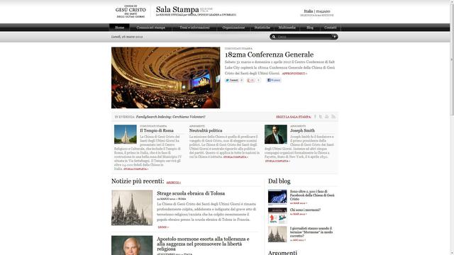 La Sala Stampa on-line