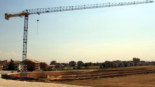 L'area del sito dove sorgerà la foresteria