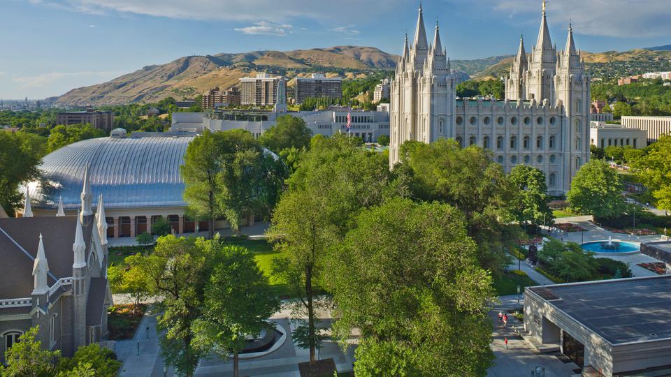 La Piazza del Tempio di Salt Lake City